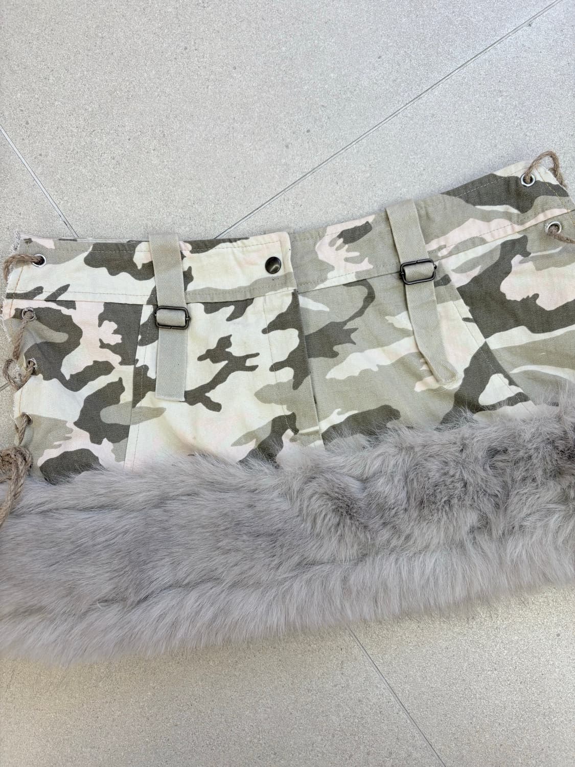 카모 아일렛 커스텀 퍼스커트 상품이미지2