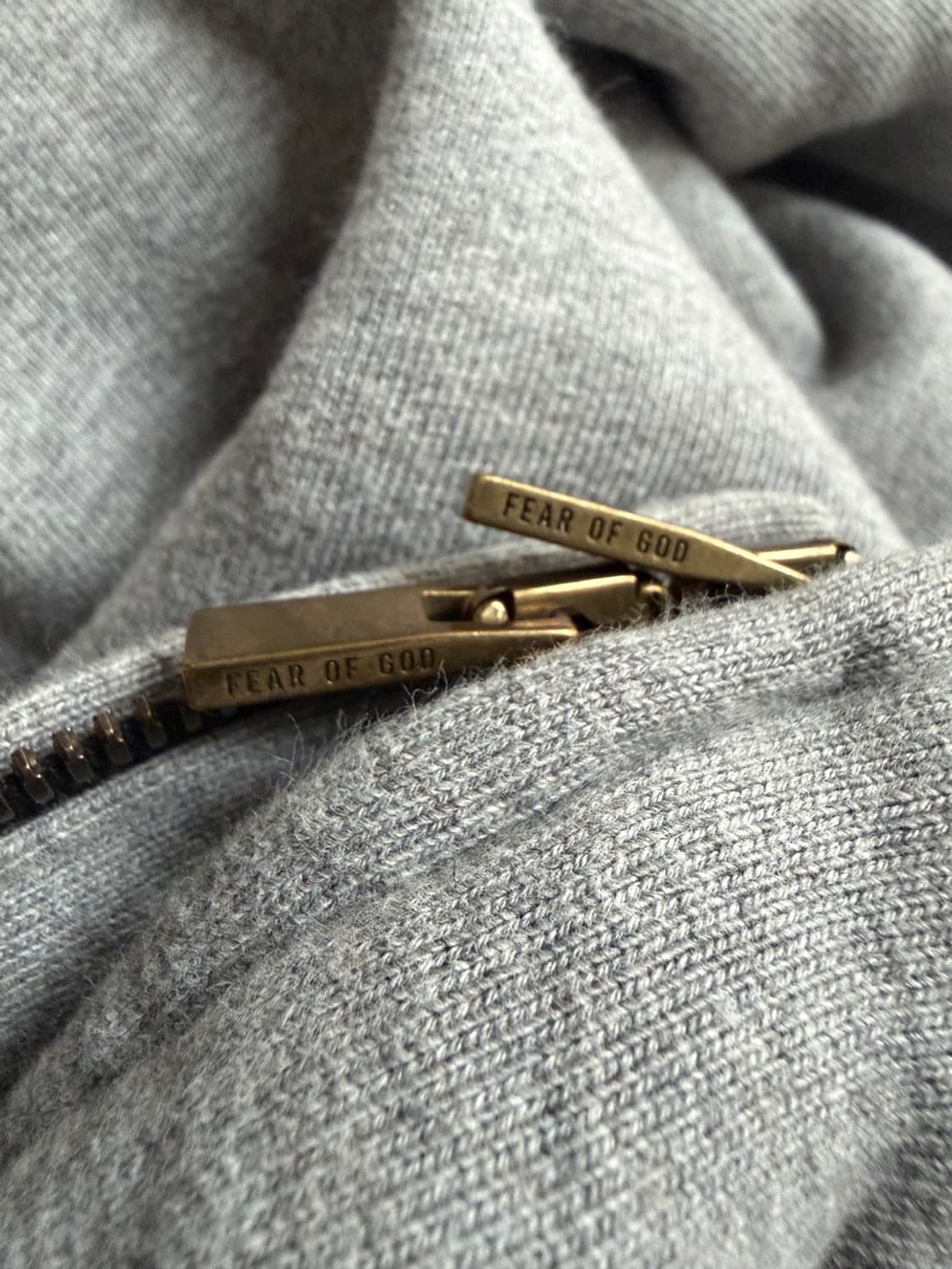 피어오브갓 이터널 풀 집업 후드 그레이 7th 이터널 FOG 제냐 FEA 상품이미지6