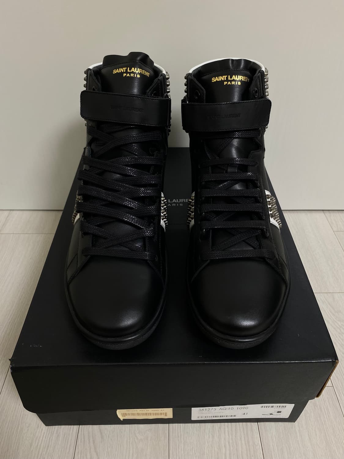 SAINT LAURENT SL/14H STUD SNEAKERS 상품이미지3