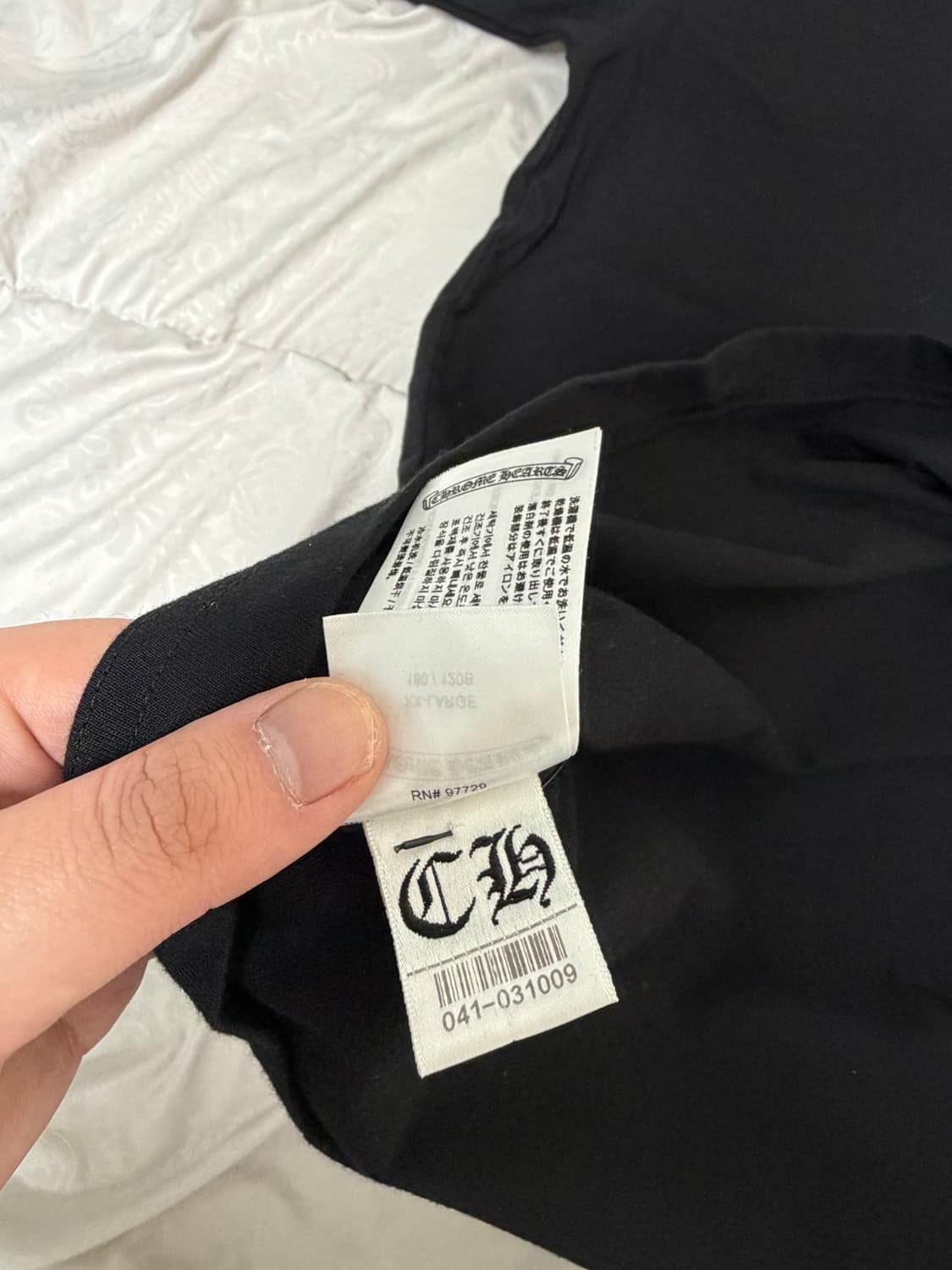 크롬하츠 홀스슈 로고 티셔츠 - 뉴욕 상품이미지5