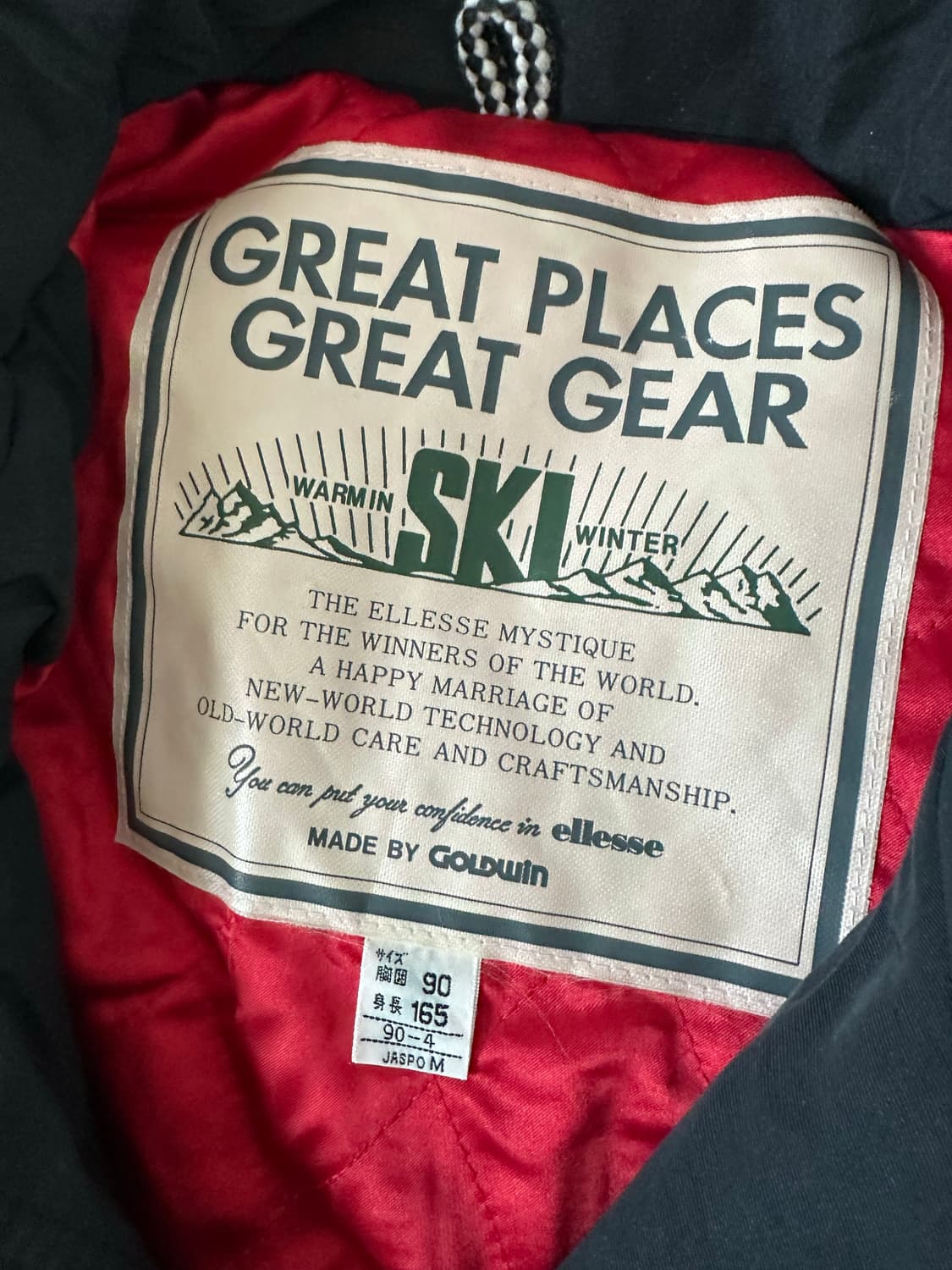 Ellesse 80’s올드 엘레쎄 스키자켓 상품이미지4