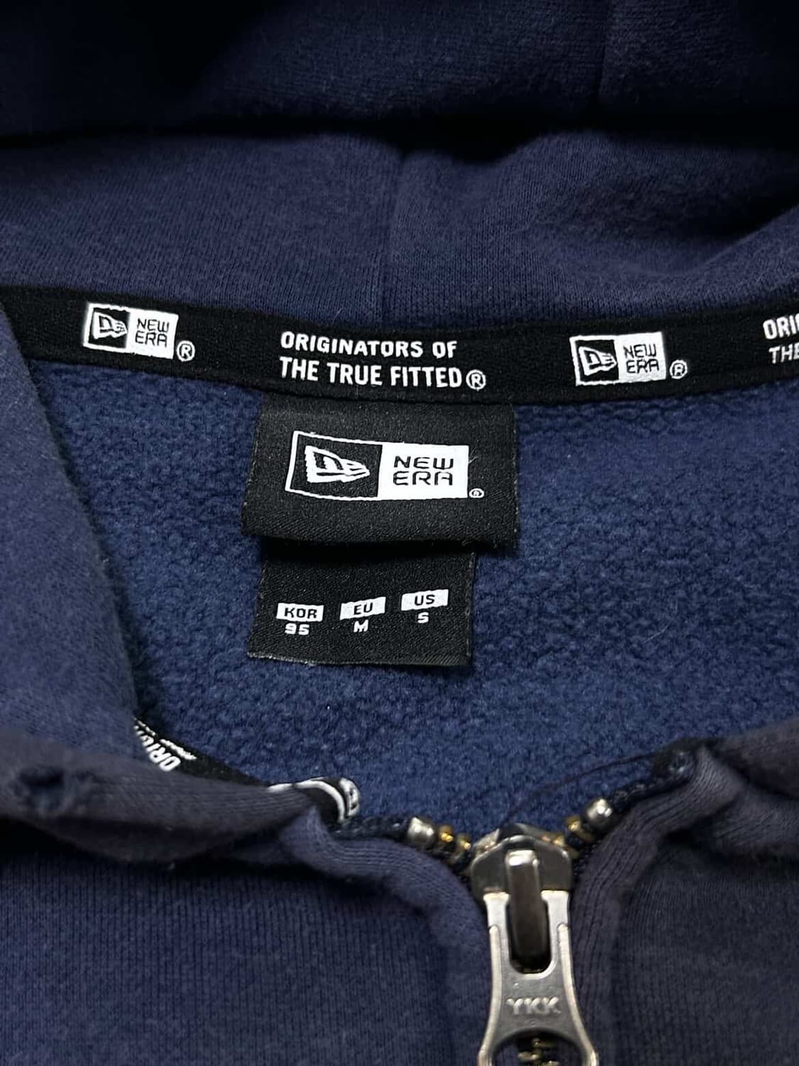 MLB 뉴욕양키스 빅로고 배색 후드집업 상품이미지9