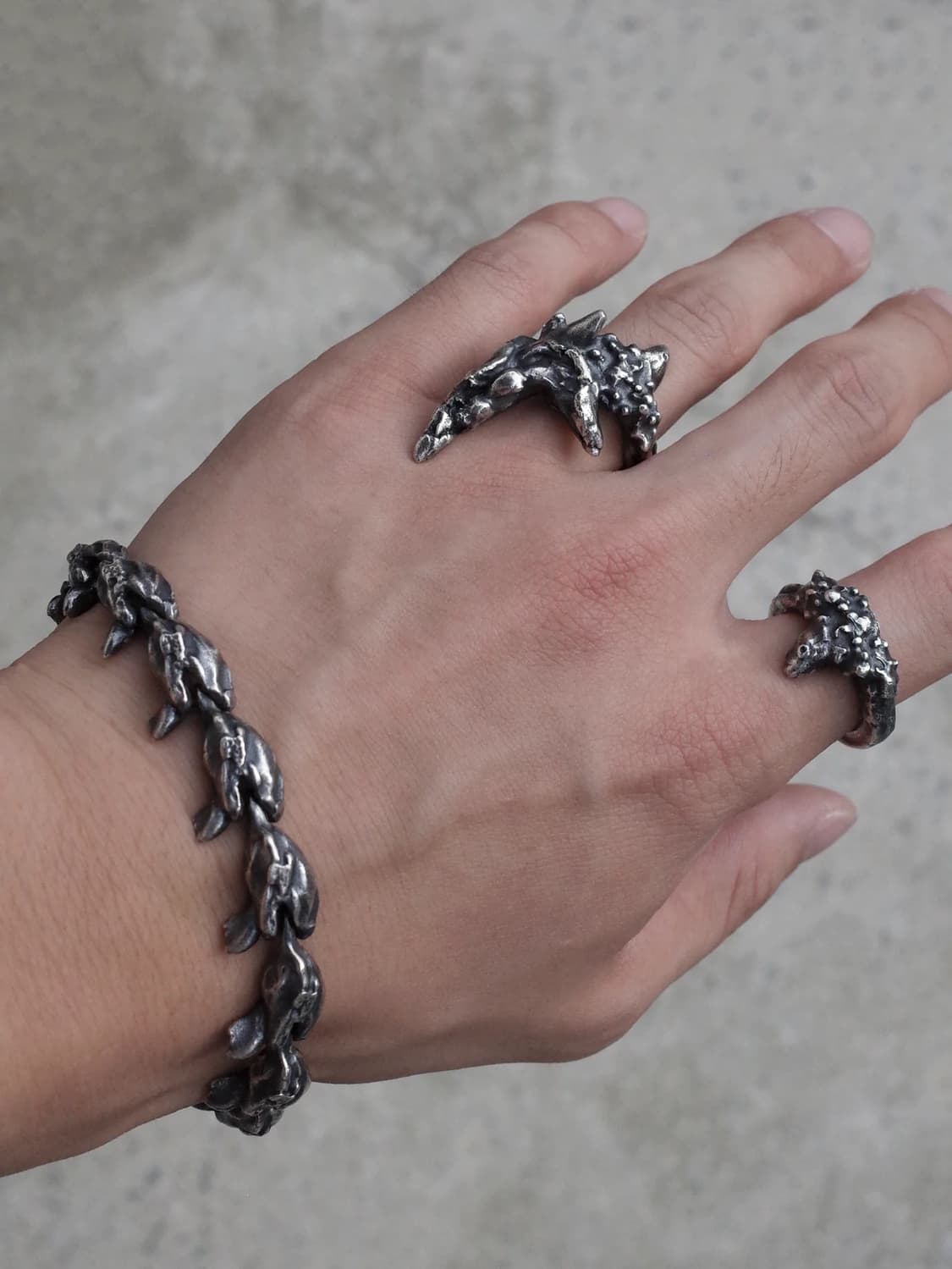 블랙멀 kasi bracelet / 925 silver S사이즈 상품이미지5