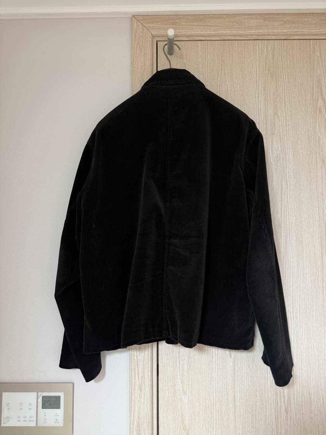 [2] 아프레쎄 코듀로이 스포츠 자켓 블랙 상품이미지2