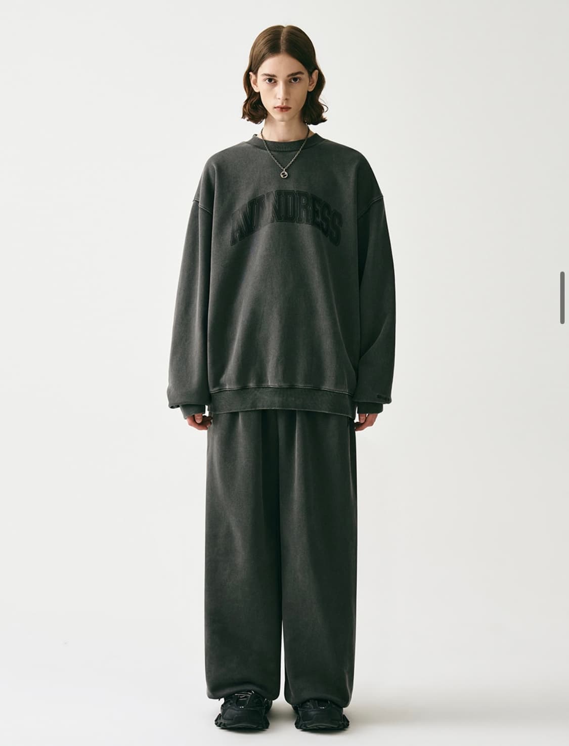 [새상품] 어반드레스 피그먼트 와이드 조거 팬츠 34~36인치 상품이미지4