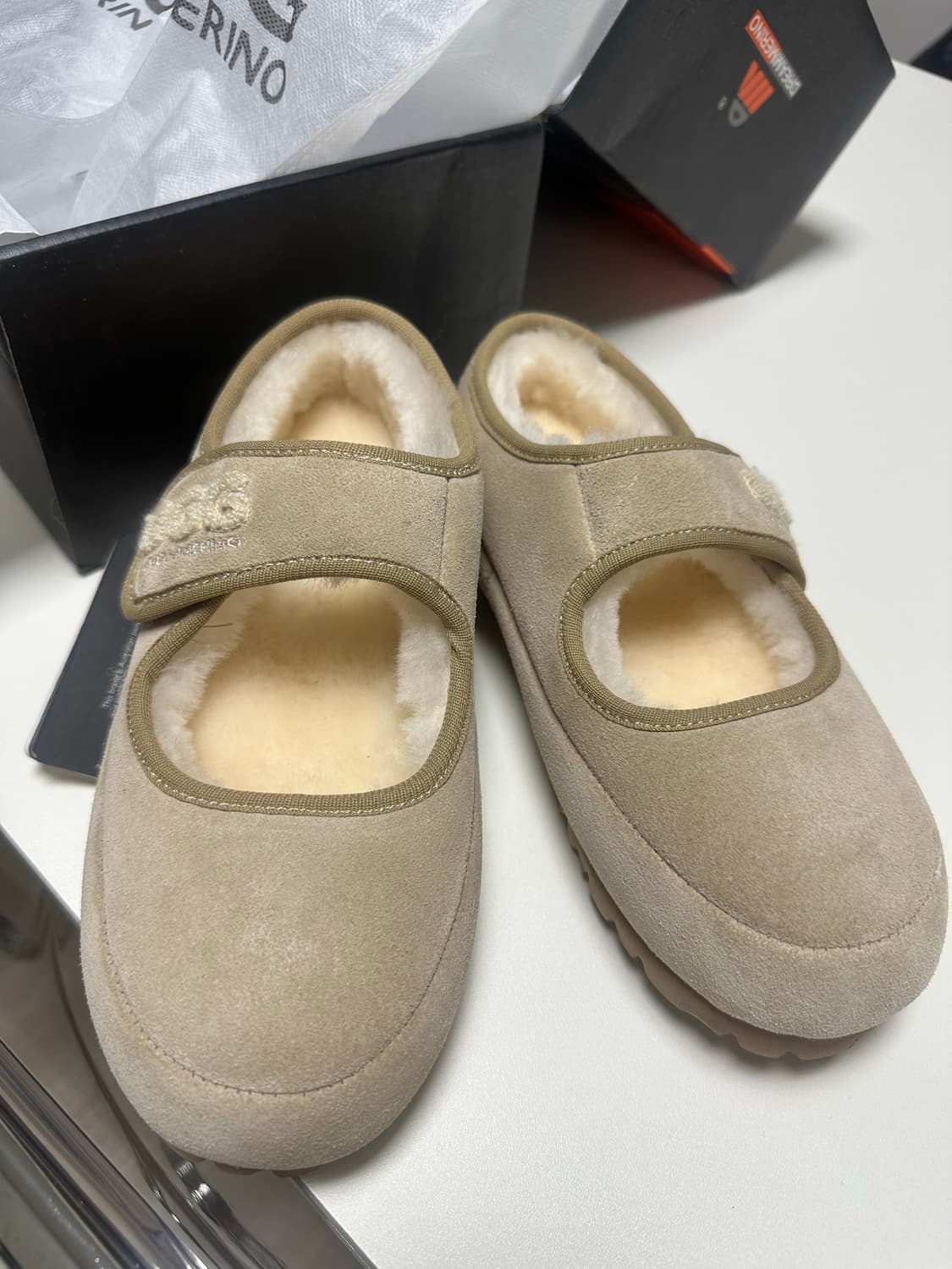 UGG 드림메리노 메리제인 슈즈 샌드 EU37 (235) 새상품 상품이미지3