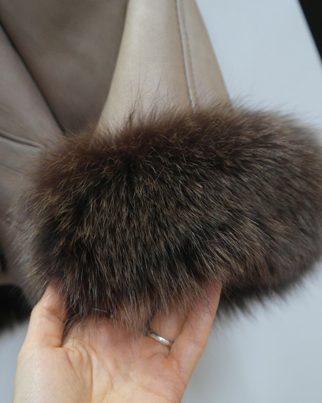 양털 무스탕 자켓 상품이미지4