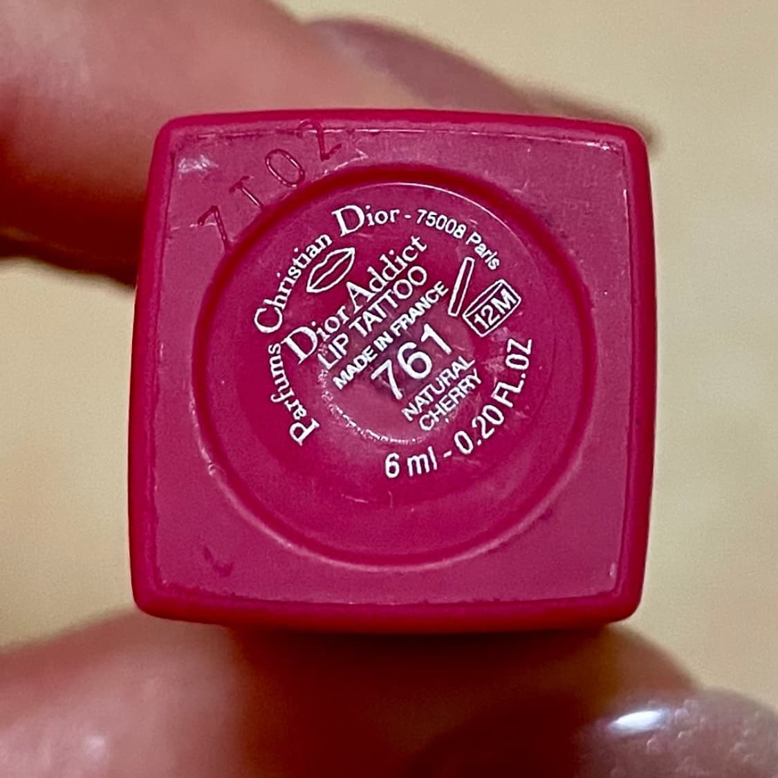 DIOR 🍒 Addict Lip Tint 761 Cherry 상품이미지2