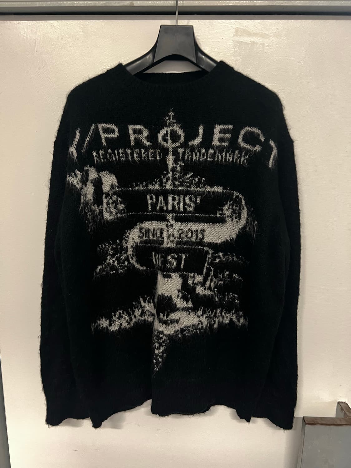 와이프로젝트 니트 판매합니다. 상품이미지1