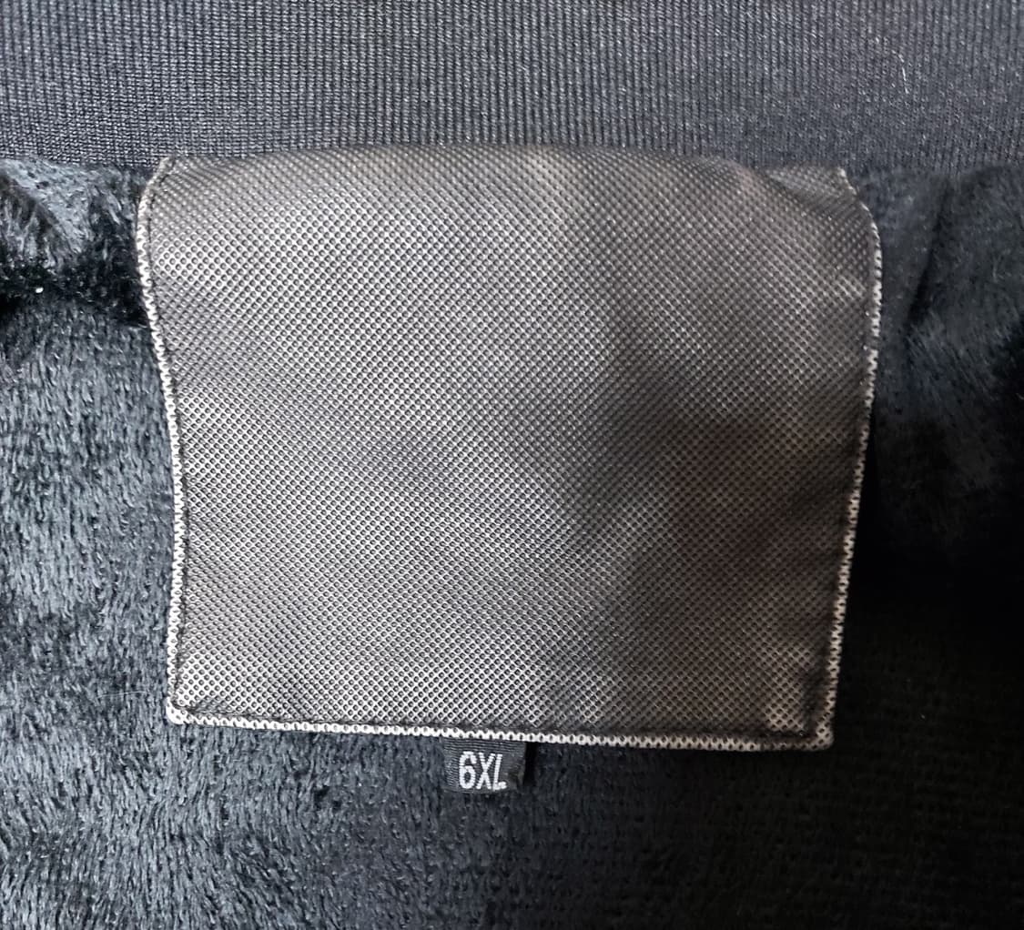 PU 코팅 워싱 빅사이즈 슬림 라이더 자켓 새상품(6XL)110~115 상품이미지7