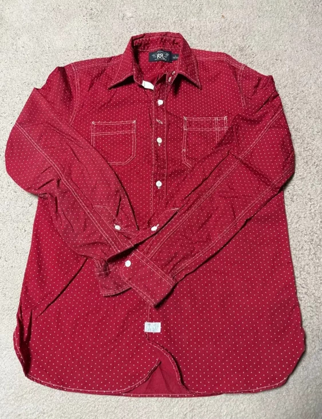 더블알엘 RRL 방패 윙 패치 니트 M (레어템) 상품이미지4