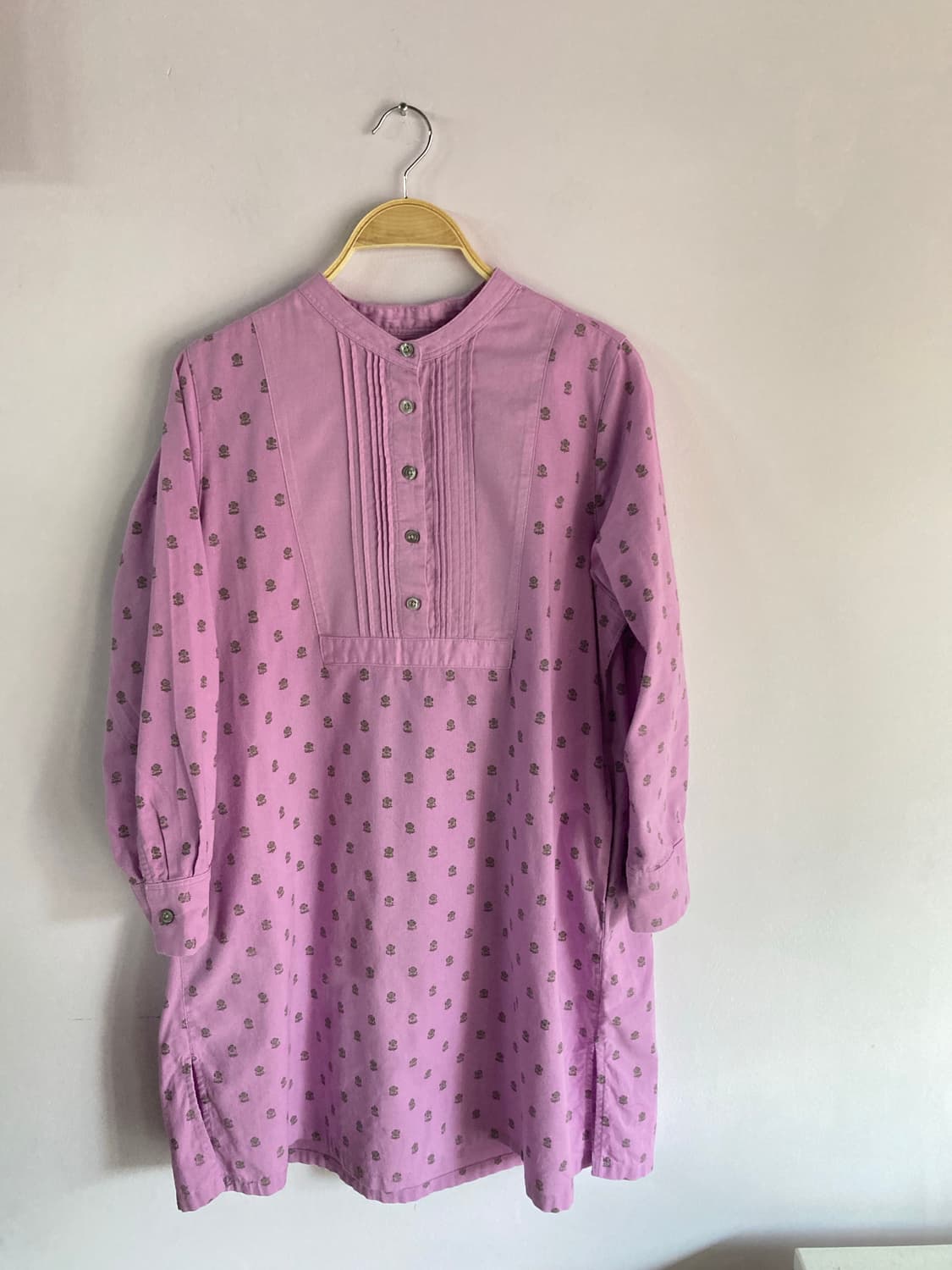 일본빈티지) 라벤더 튜닉 원피스  상품이미지1