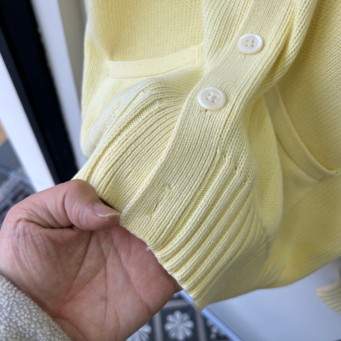 15992 - 폴로 랄프로렌 옐로우 가디건 상품이미지4