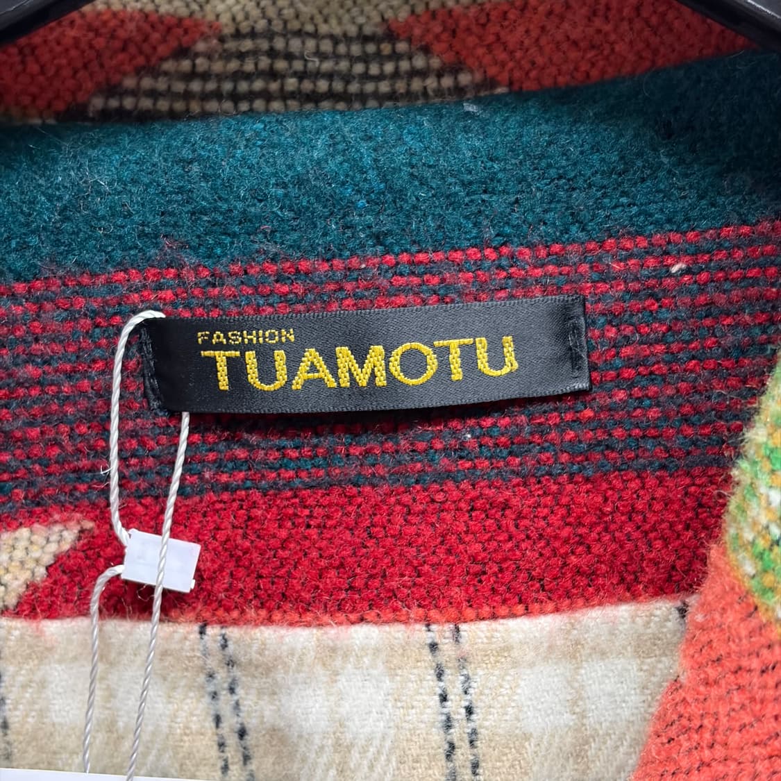 빈티지 치마요 패턴 자켓 상품이미지4