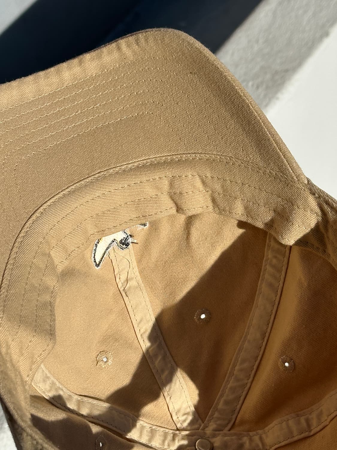 [F] 마크 곤잘레스 로고 베이지 볼캡 모자 상품이미지5