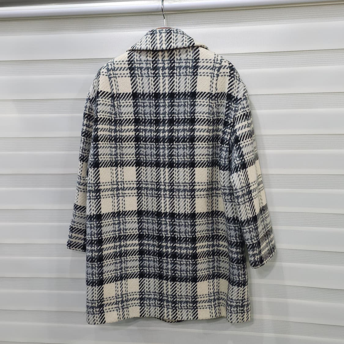 프랑스 빈티지 트위드울 오버핏 더블코트- 우먼프리 상품이미지6