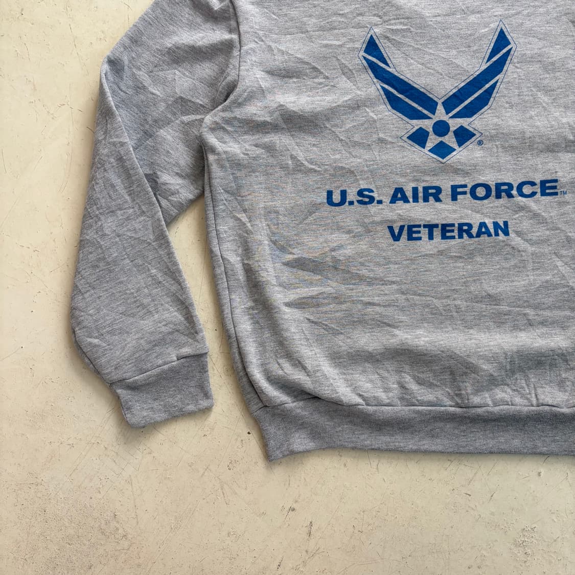 USAF OG 빈티지 미공군 스웻셔츠 M 상품이미지3