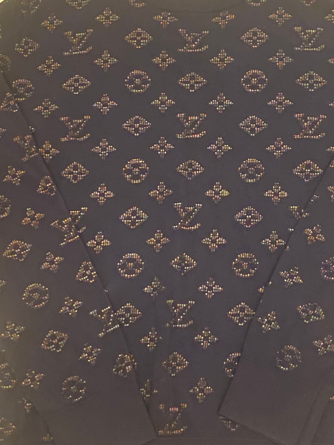 [정품] 루이비통 모노그램 올오버 니트 스웨터 L 상품이미지3