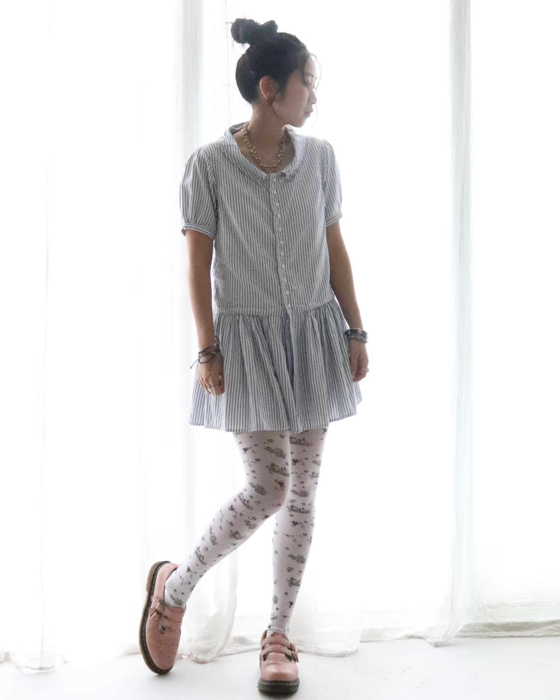 [Kapital] Blue Stripe Tunic Blouse 상품이미지7