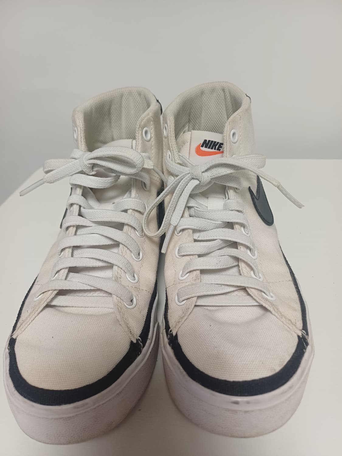 나이키 코트 레거시 캔버스 미드 (235mm) - 상태 양호 상품이미지1