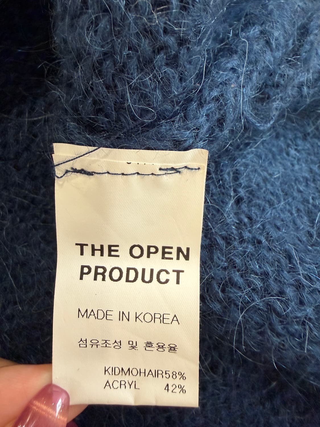 더오픈프로덕트 모헤어 니트 상품이미지6