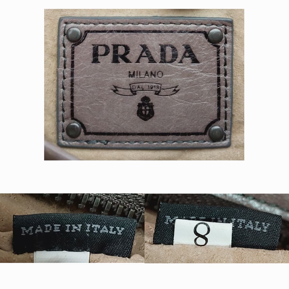 프라다 레더 플랩 브리프케이스 토트백 2way (정품) 상품이미지10