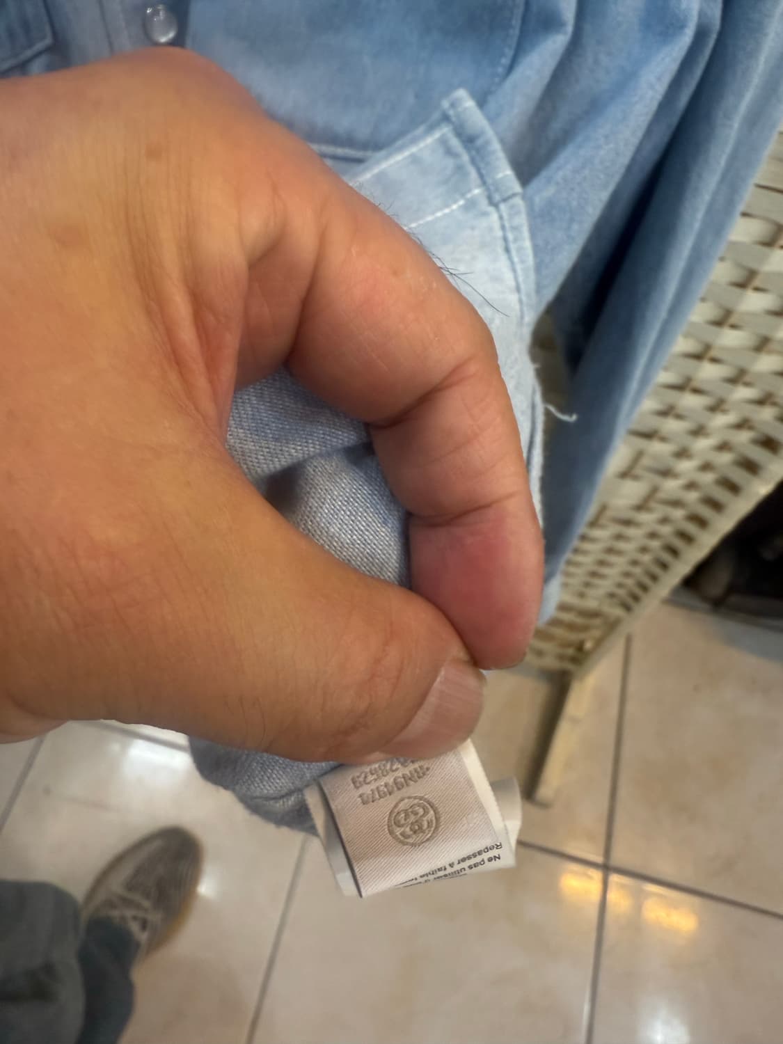 95-100 정품 스투시 플라워 자수 셔츠 팝니다 상품이미지6