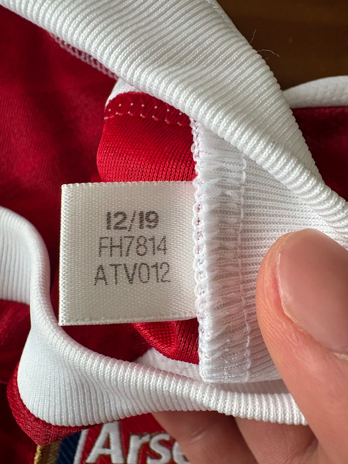 20/21 아스날 유니폼 라카제트 마킹 긴팔 상품이미지3