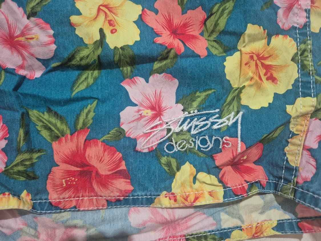 Stussy Floral Shorts w30 오혁 착용 상품이미지2