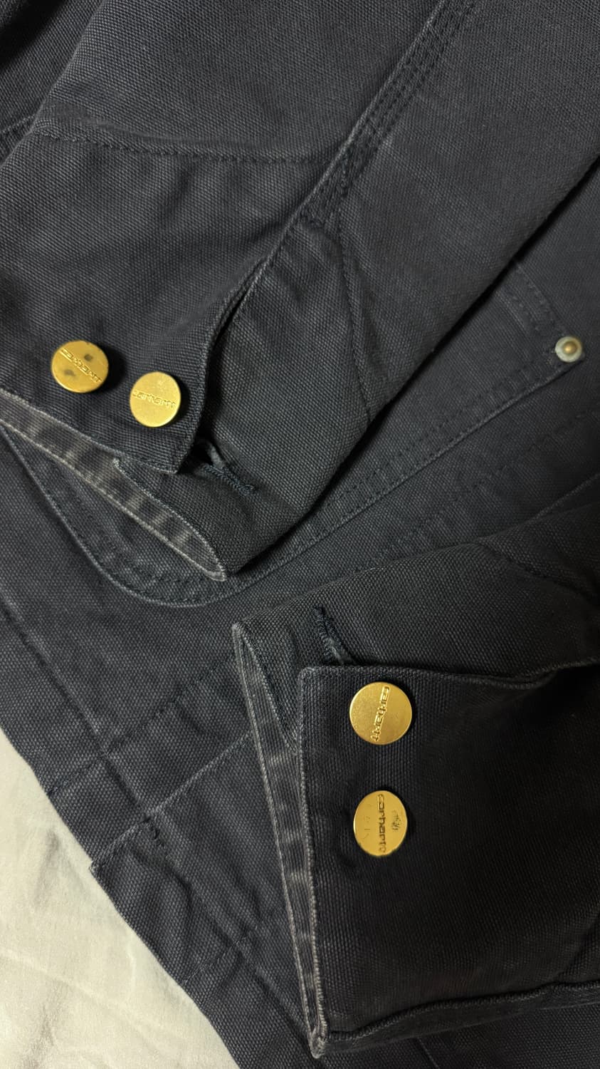 칼하트  X 스투시 초어자켓 네이비 L 상품이미지3