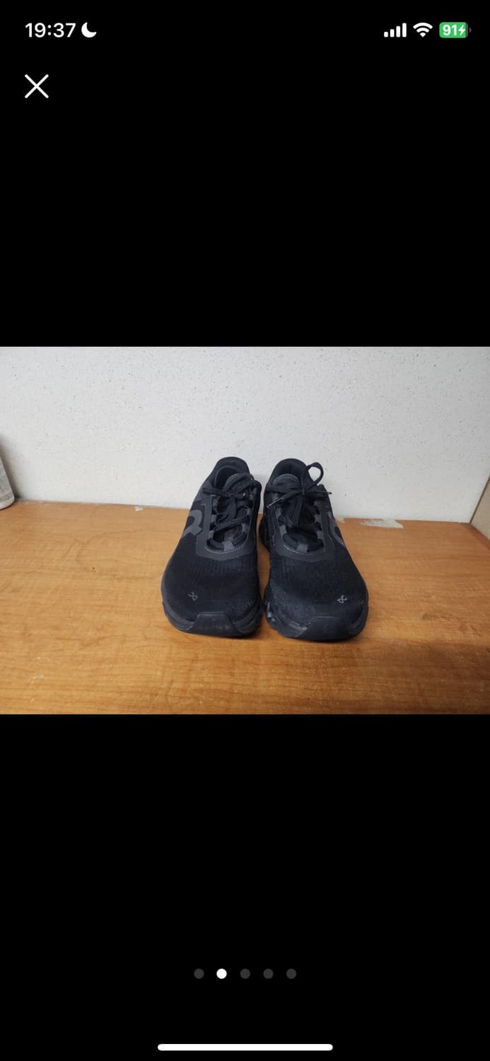 On Running 온 러닝 클라우드 몬스터 올블랙 운동화 270 상품이미지3