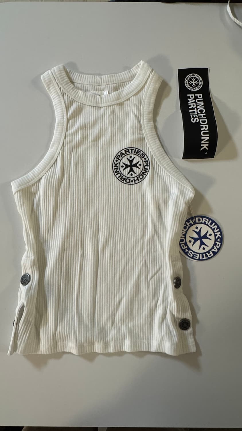 (새상품) 펀치드렁크파티즈 Mothers Worry Tank Top 상품이미지1