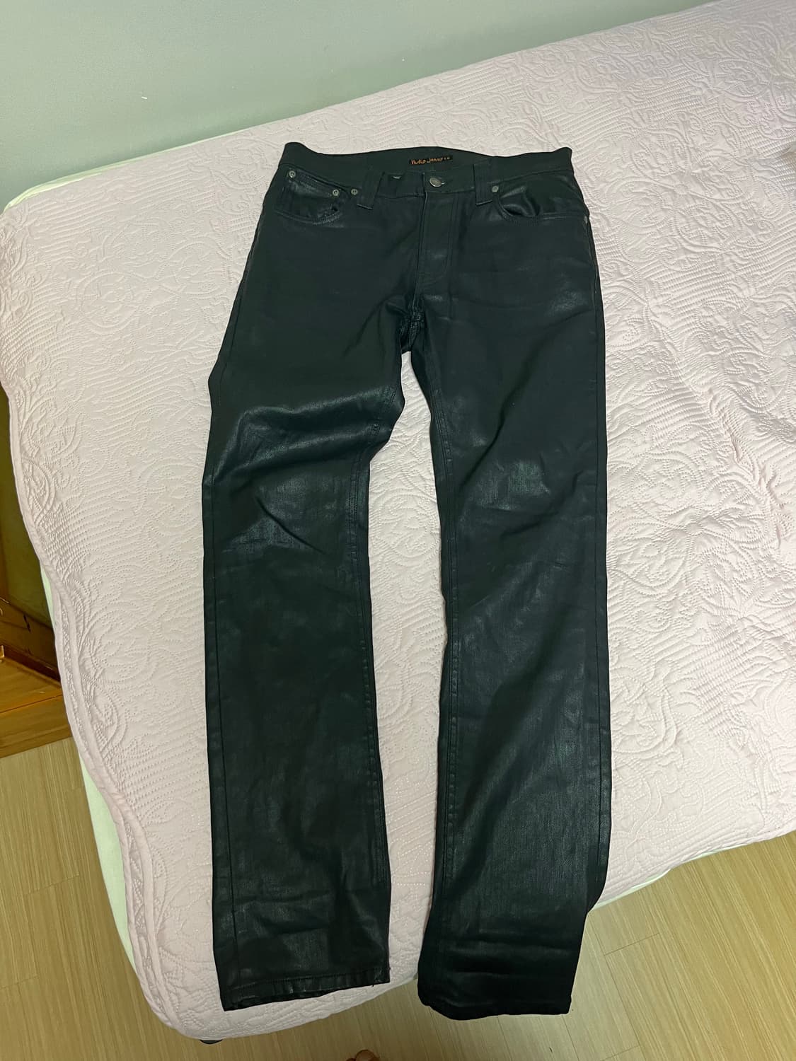 누디진 백투블랙 씬핀 블랙 코팅진 상품이미지2