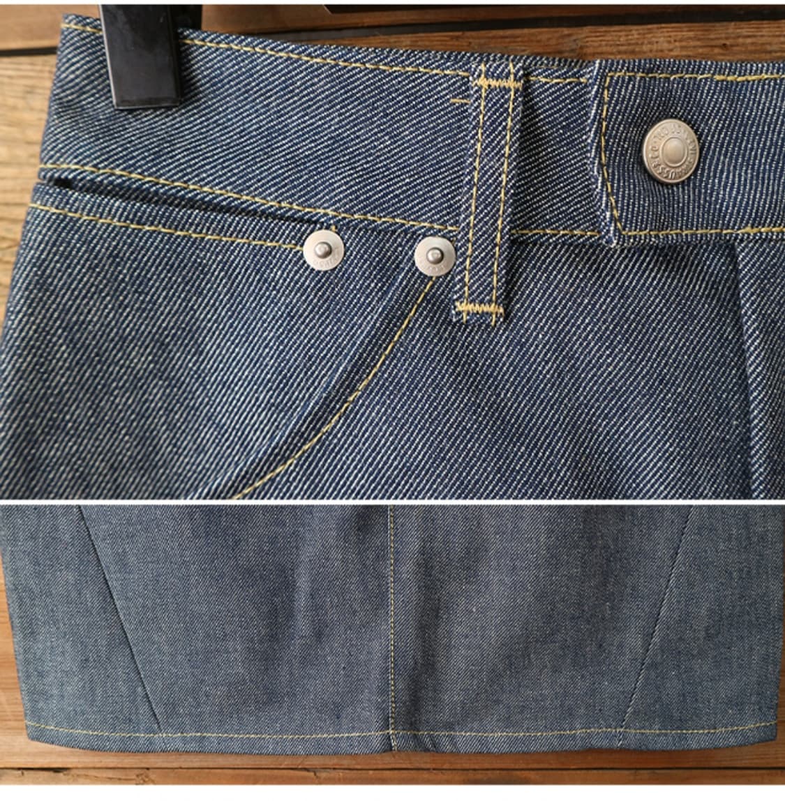 일본판 00S LEVIS 리바이스 엔지니어드 진 짧은 스커트
S 상품이미지3