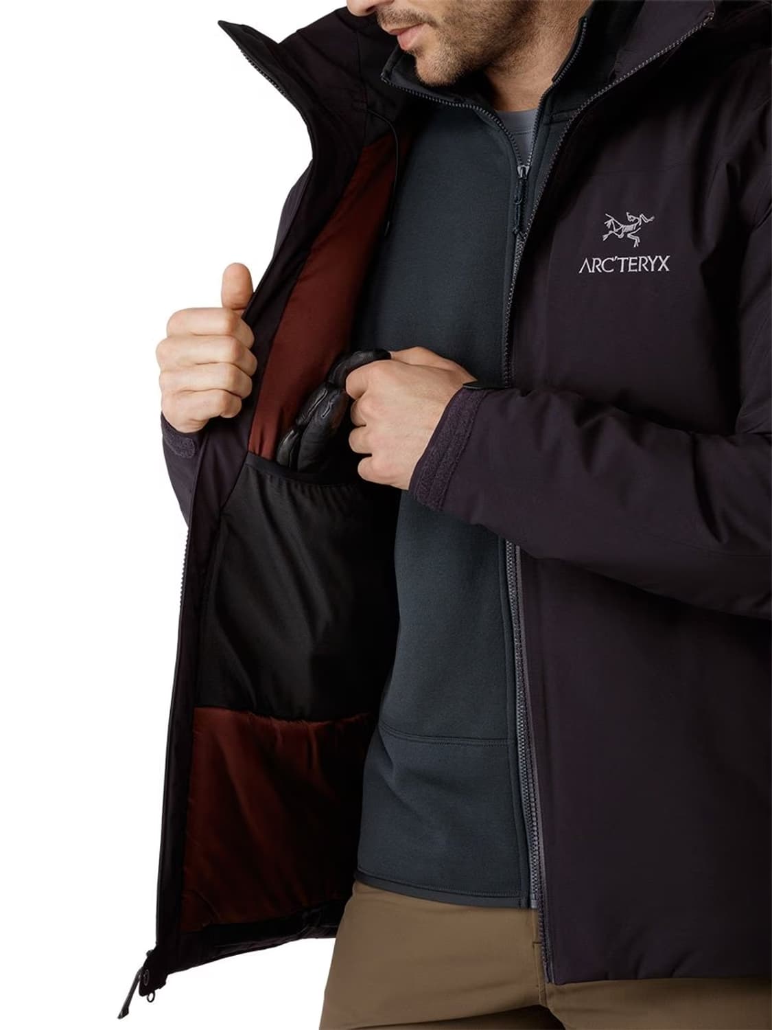 아크테릭스 피션 SV 자켓. 색상(보라). S(97) 상품이미지5