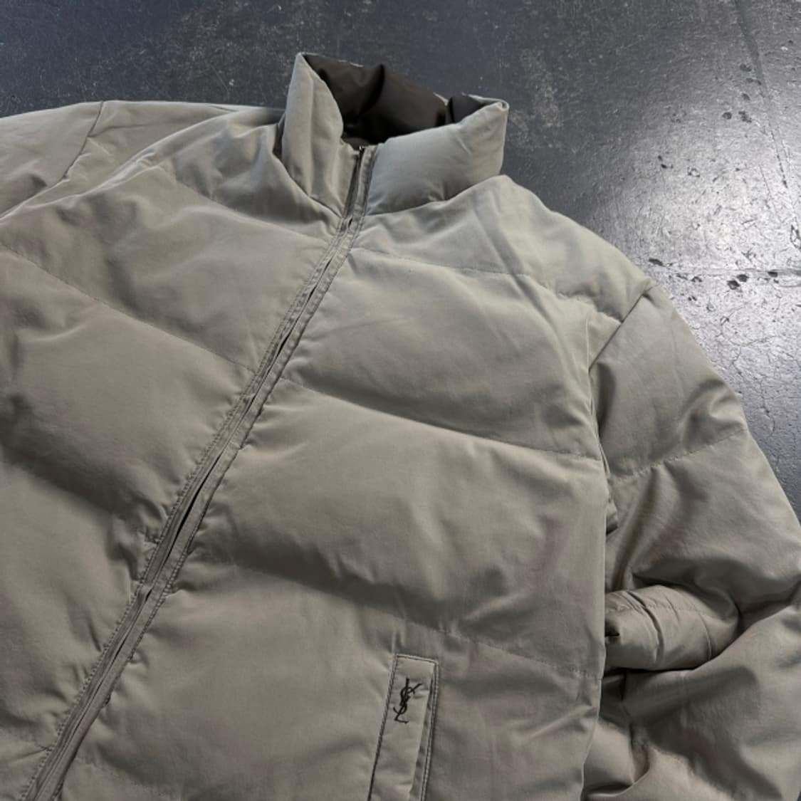 100 입생로랑 리버시블 패딩 상품이미지2