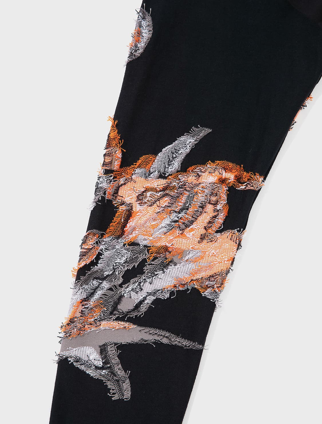 새상품 탁 TAAKK 플라워 자카드 블랙 롱슬리브  2사이즈 상품이미지6