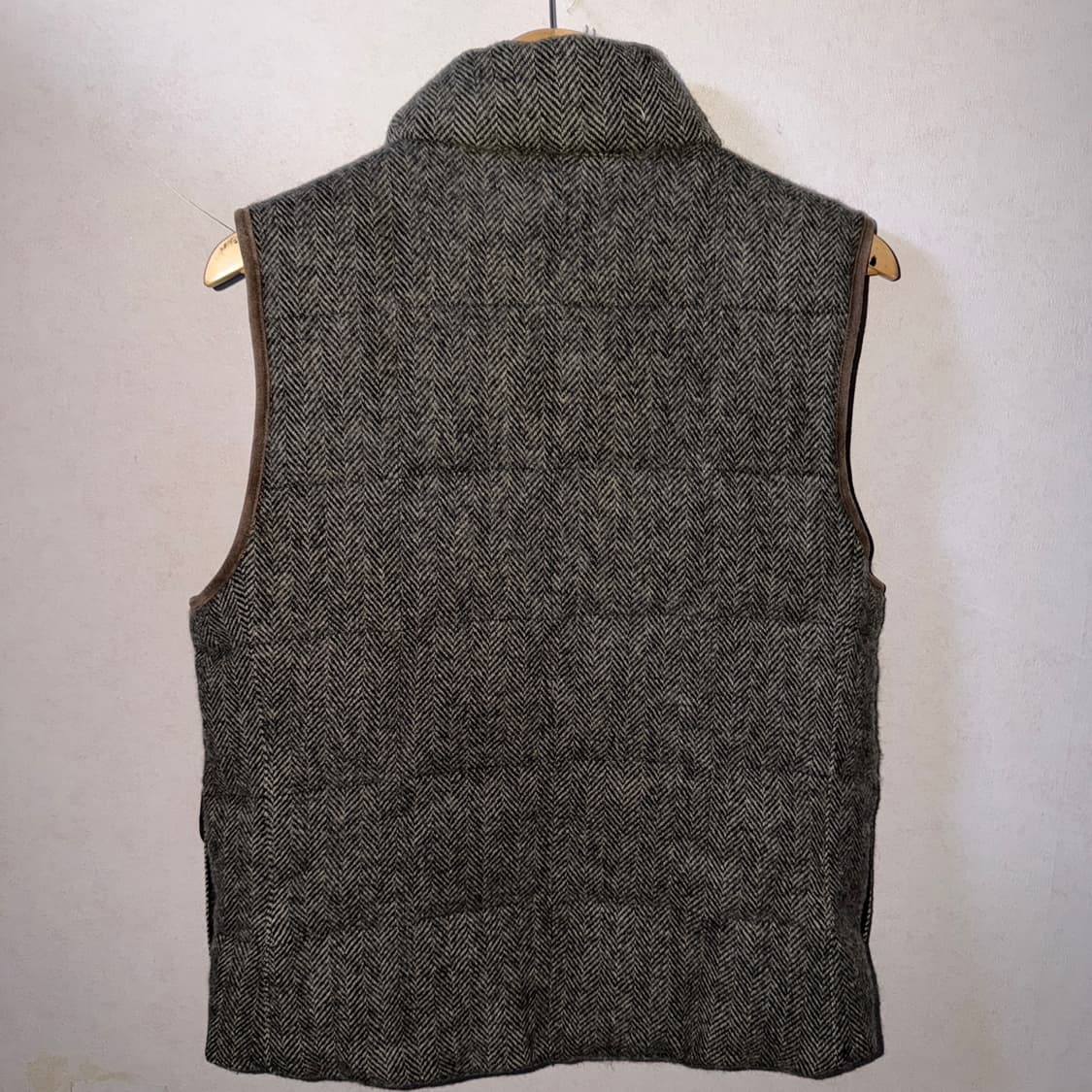 폴로 랄프로렌 헤링본 울 패딩 베스트 M (남성 100정도) 상품이미지3