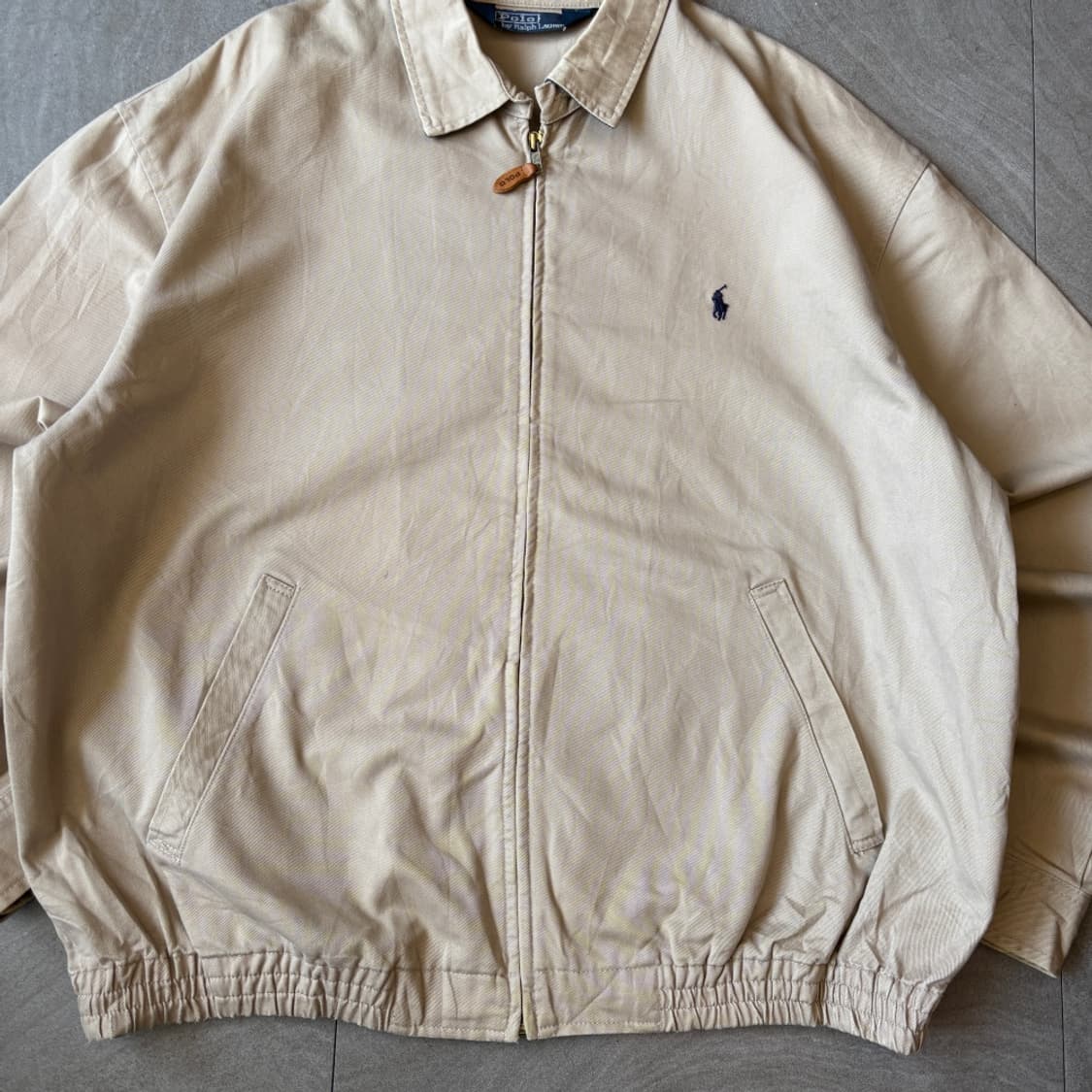 폴로 정품 베이지 스윙톱 자켓 상품이미지4