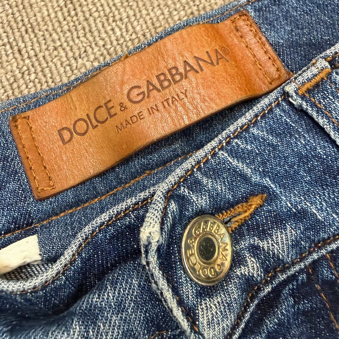 DOLCE&GABBANA 돌체앤가바나 14스트레치 데님 46 상품이미지4