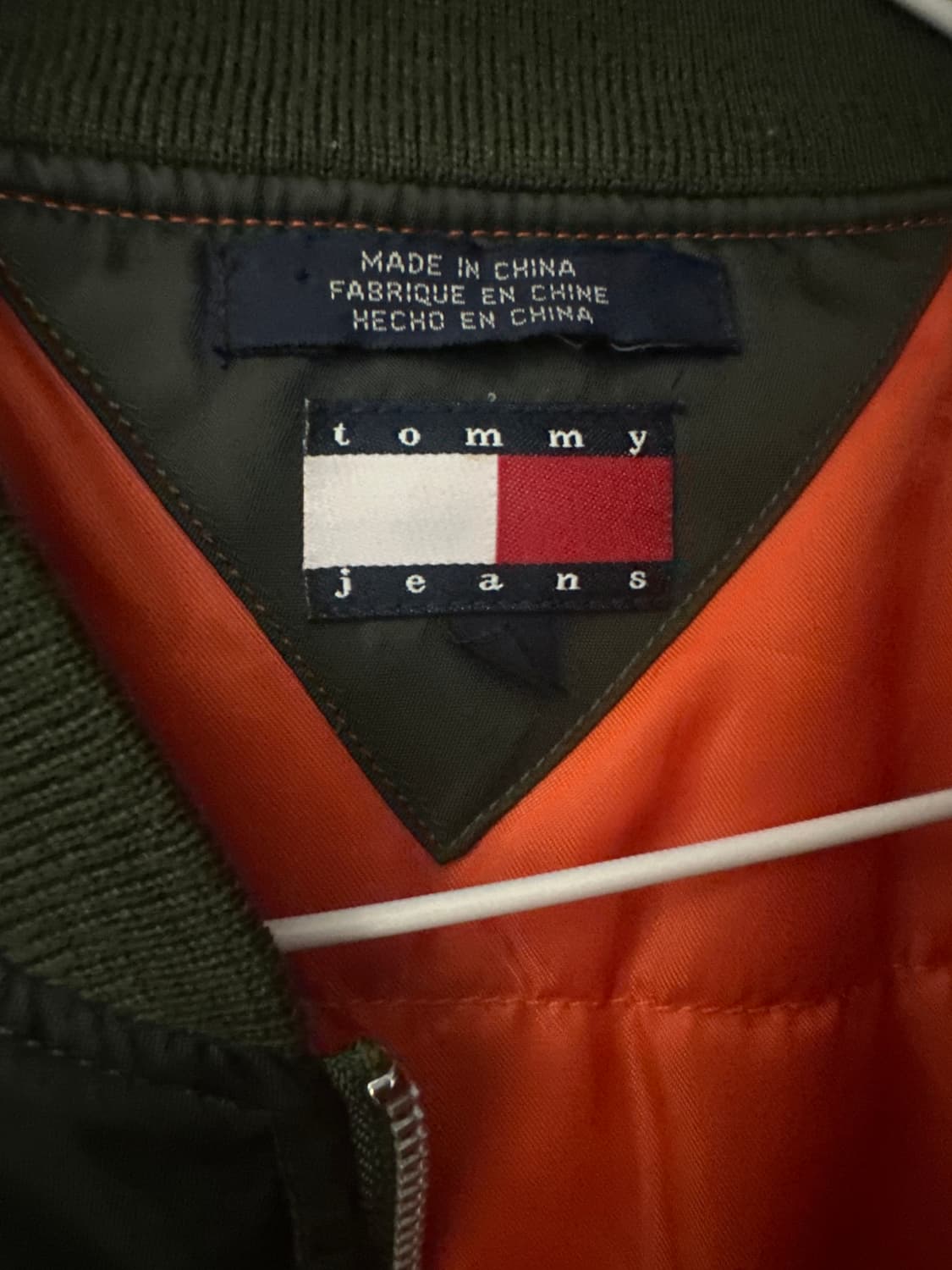 Tommy jeans 여성 항공점퍼 자켓 상품이미지5