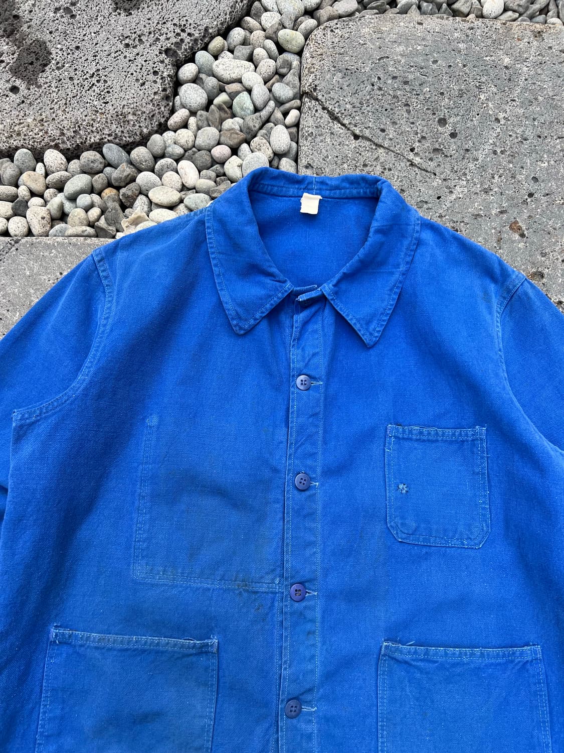 OLD VINTAGE WASHING BLUE 빈티지프렌치워크자켓 상품이미지6