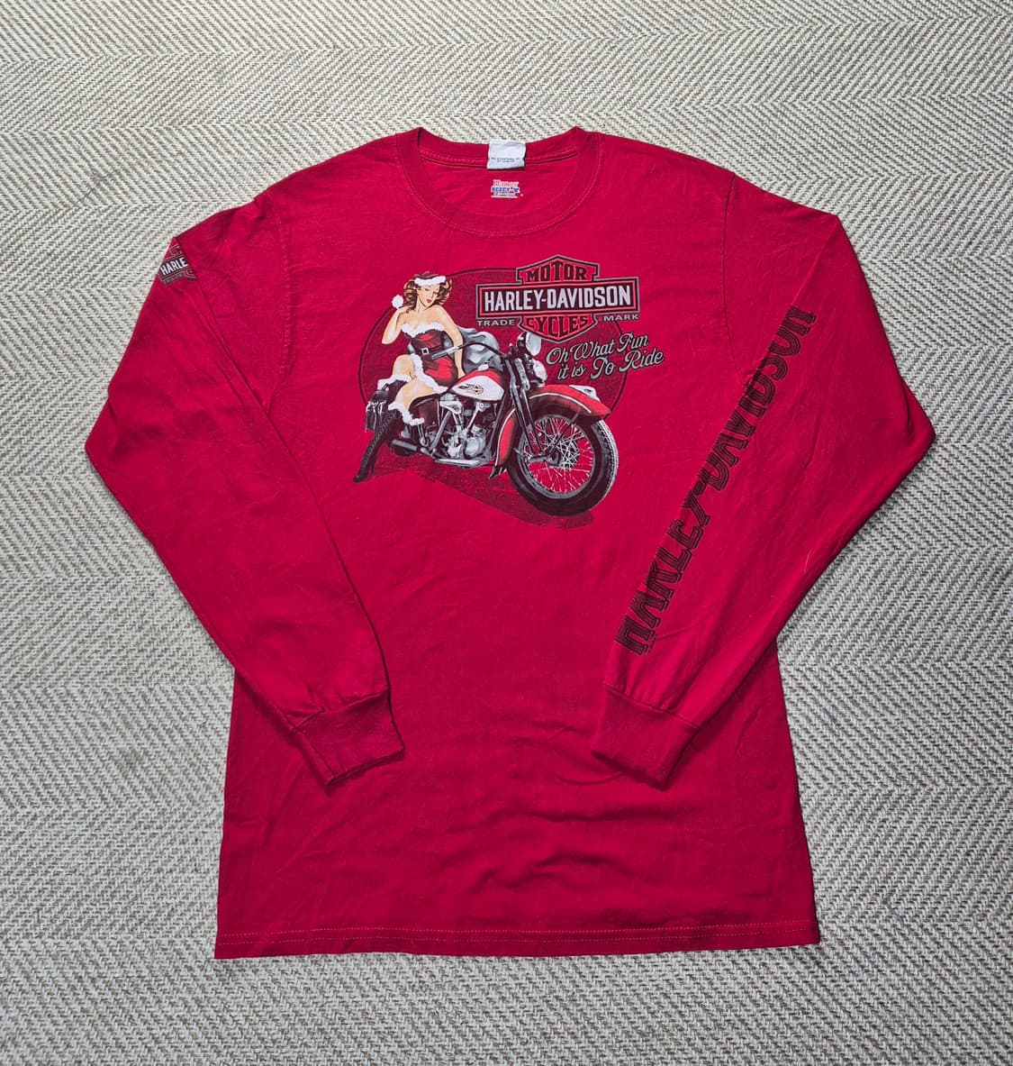 할리데이비슨 핀업걸 슬리브 상품이미지2