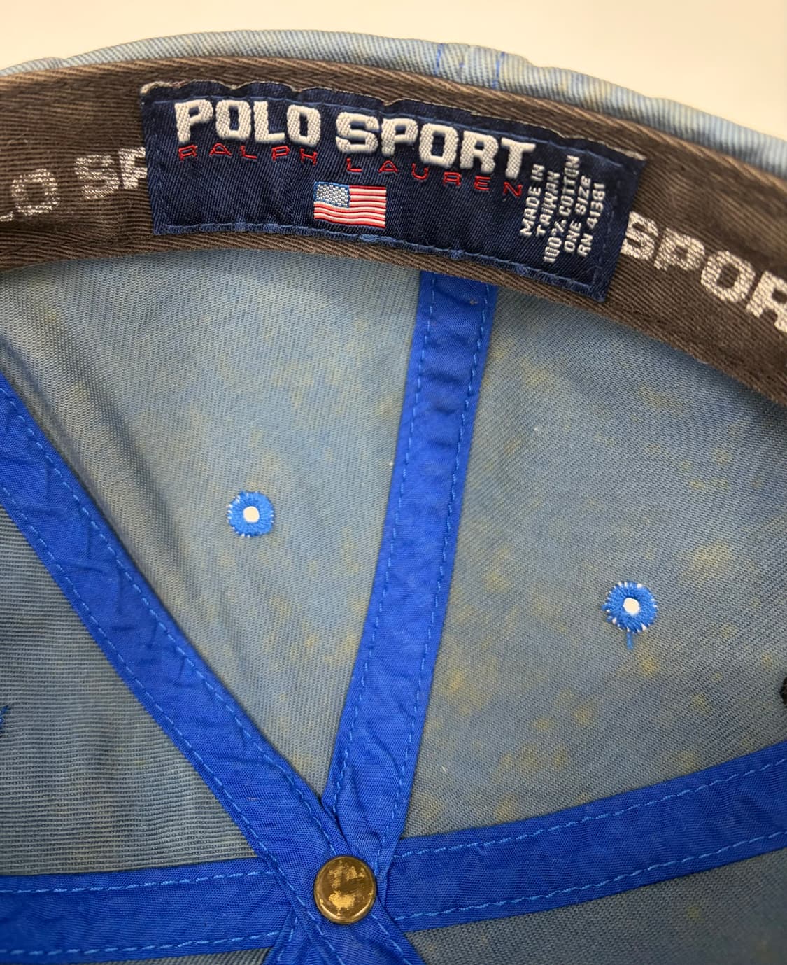 90s 폴로 스포츠 랄프로렌 스펠아웃 볼캡 상품이미지5