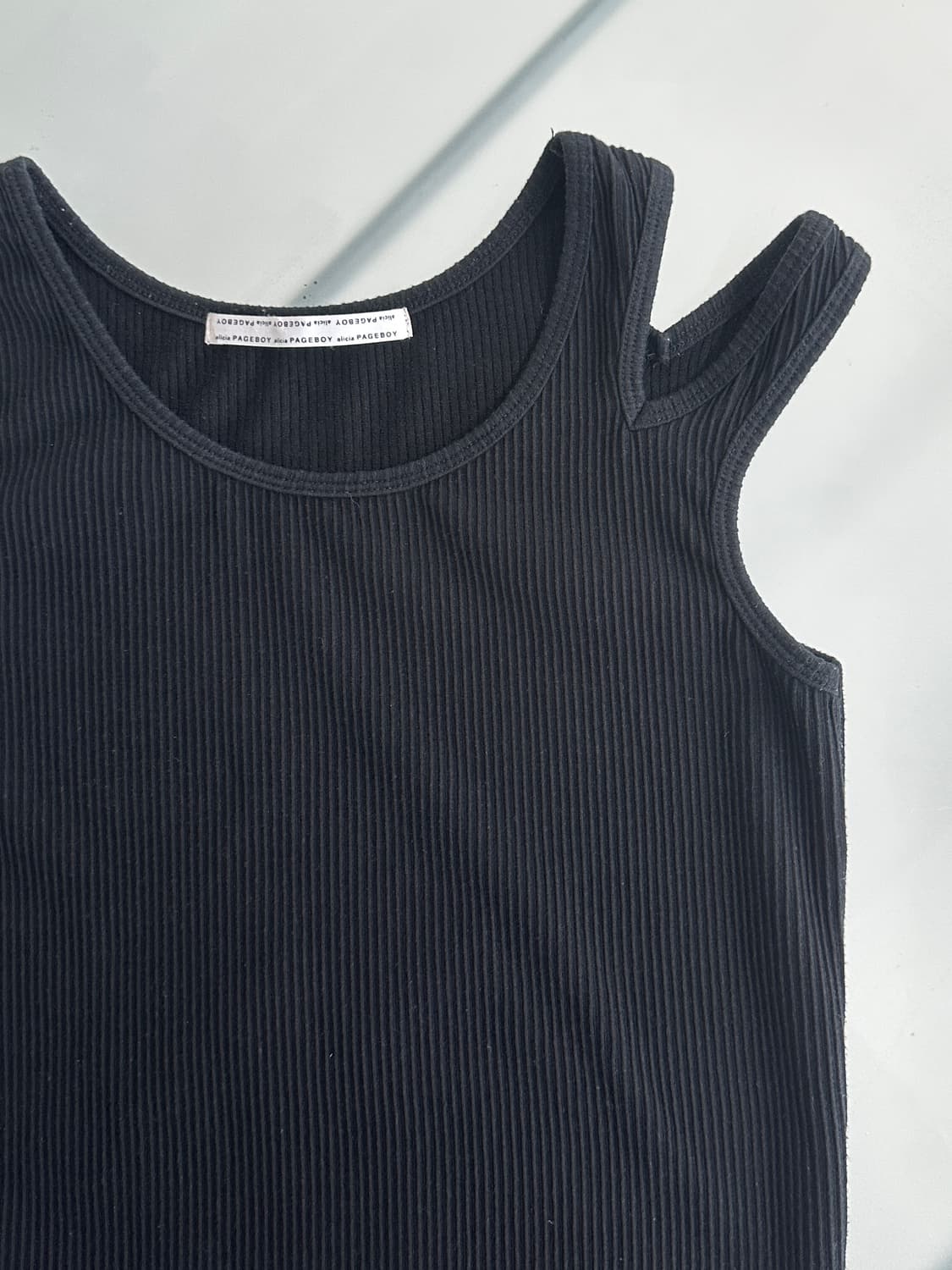 빈티지 비대칭 슬릿 슬리브리스 상품이미지4