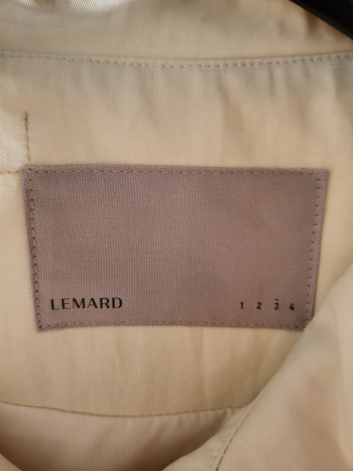 [XL]LEMARD르마드 아이보리 블루종 자켓 상품이미지4