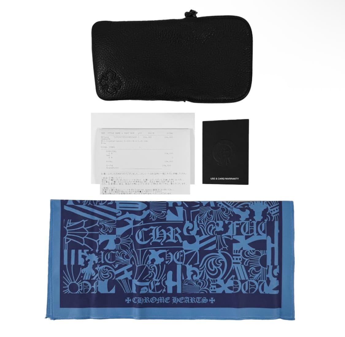 크롬하츠 클래식 날린 GNARLIN 스퀘어 클리어 크리스탈 투명테 안경 상품이미지10