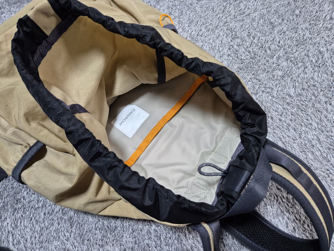 로우로우 나일론 스트링 백팩 750 상품이미지4