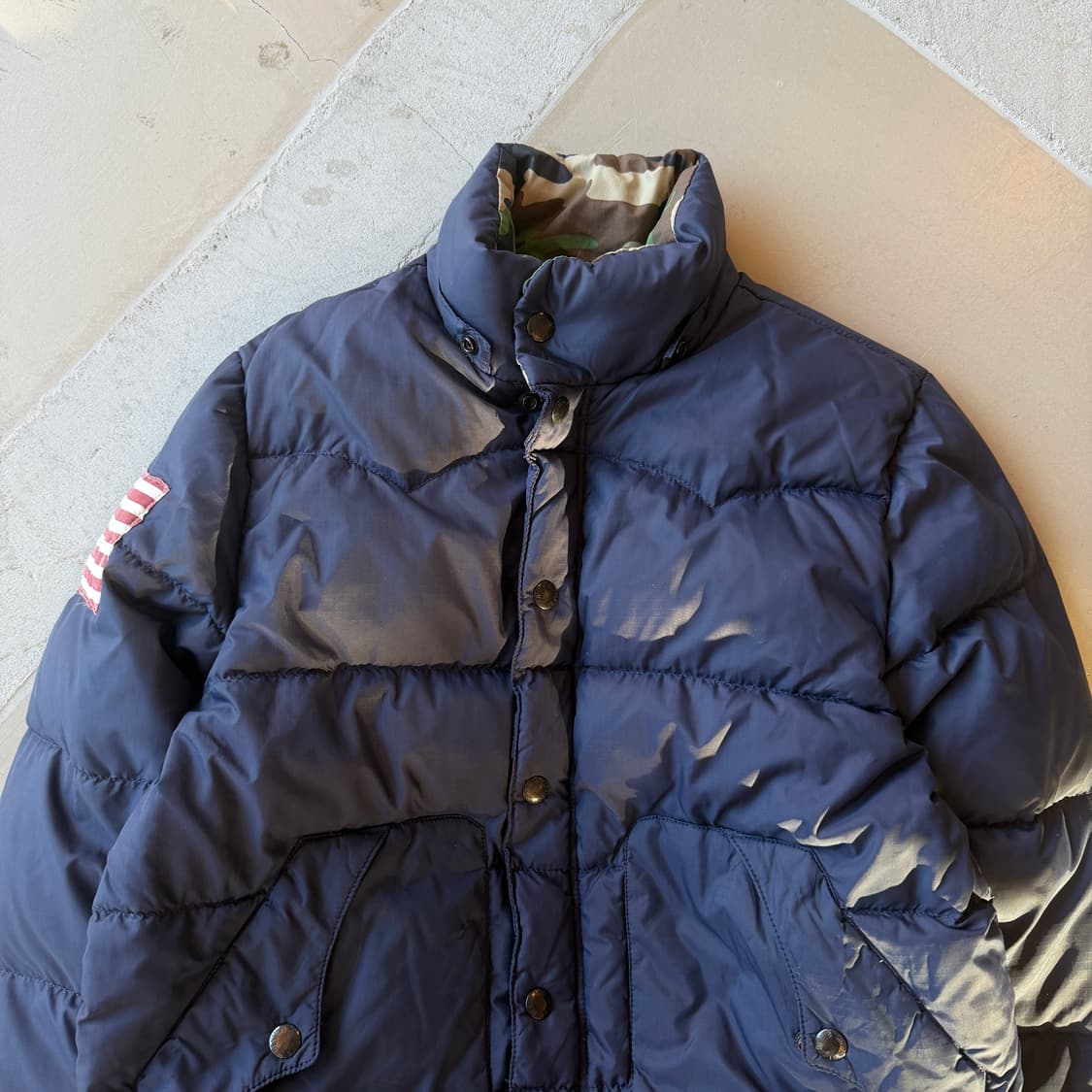 랄프로렌 데님앤서플라이 성조기 다운 자켓 상품이미지4