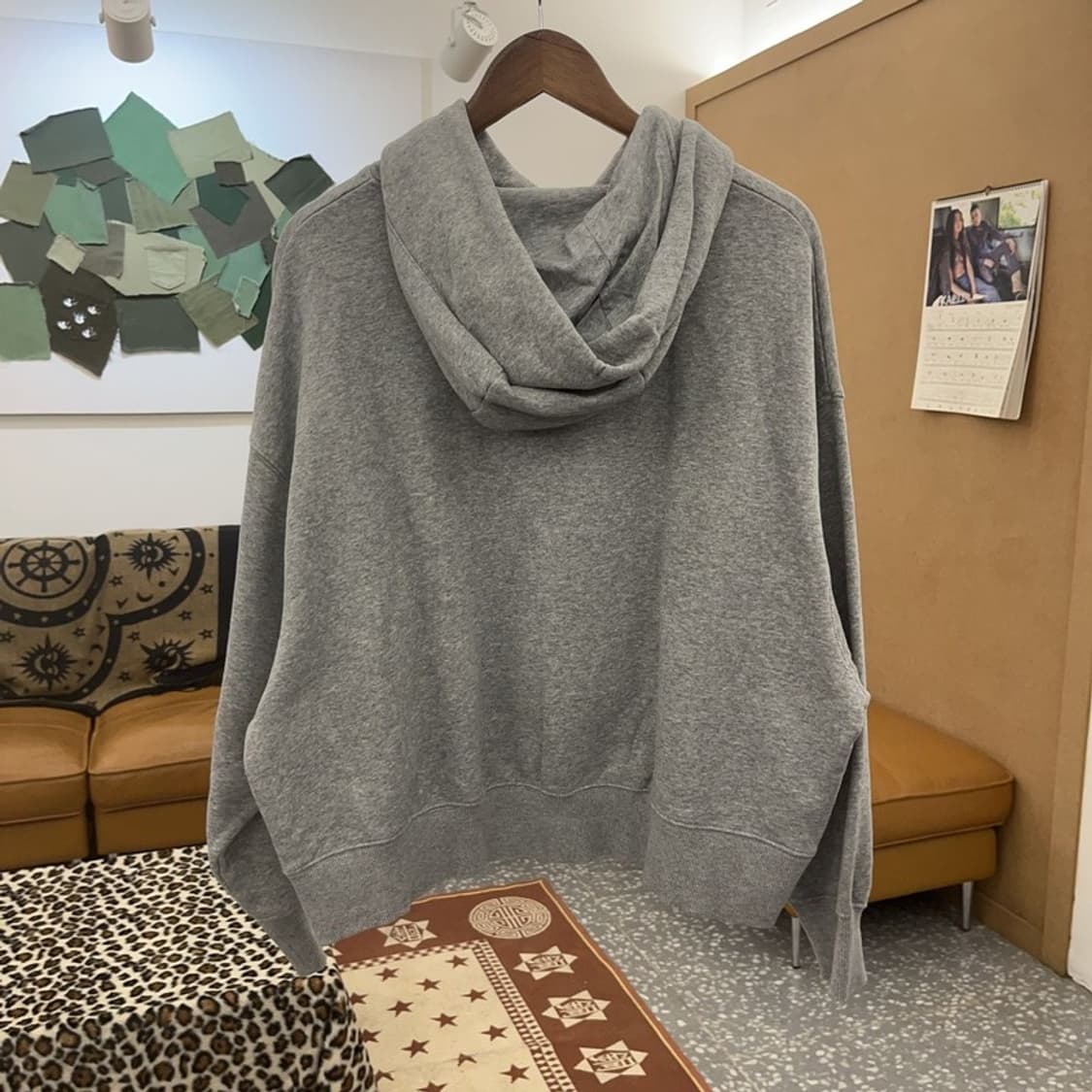 나이키 키치 베어 패치 풀오버 기모 후드티 M C09241 상품이미지4